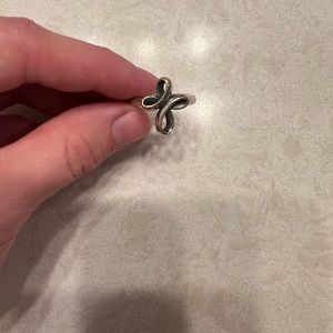 Eternal Ribbon Cross Ring James Avery